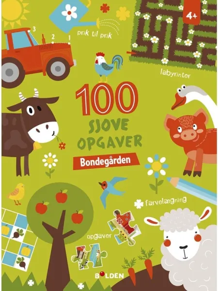 100 lustige Aufgaben: Der Bauernhof (ab 4 Jahren) - Hobby - Taschenbuch