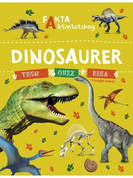 Fakta aktivitetsbog: Dinosaurer - Kinderbuch - Heft