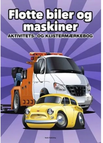 Tactic Games Schöne Autos und Maschinen Aktivitäts- und Aufkleberbuch