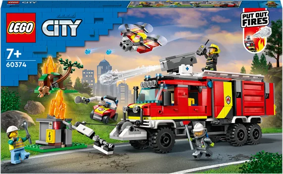 LEGO City 60374 Feuerwehr-Kommandowagen